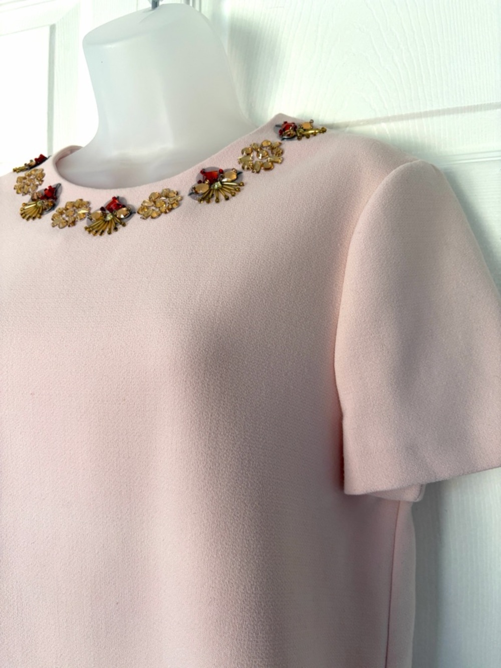 Kate Spade Women’s Top Alexandria Pink
Rhinestone Embellished Shirt Size 8 - Picture 5 of 15